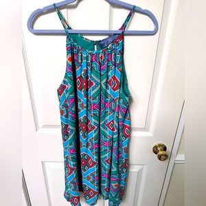 Vintage strappy mini dress